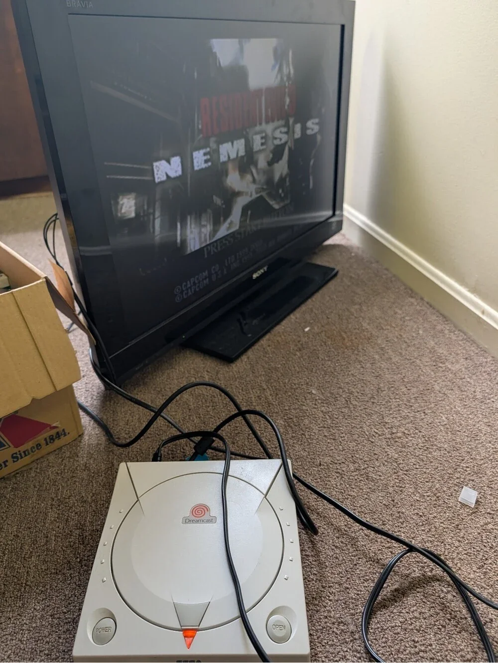 Resident Evil 3 Nemesis - Tested Working Sega Dreamcast Game